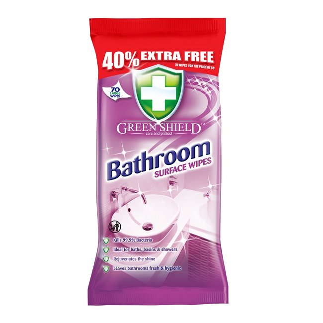 Green Shield Bathroom Surface Wipes