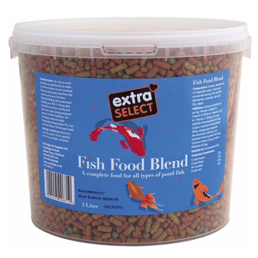 Fish Food Blend In Bucket (5 Litre)