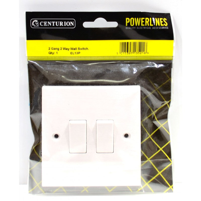 6 amp double 2 way wall switch