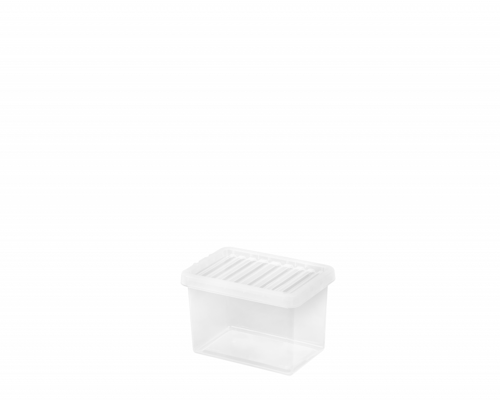 7 Litre Clear Wham Storage Box (With Lid)