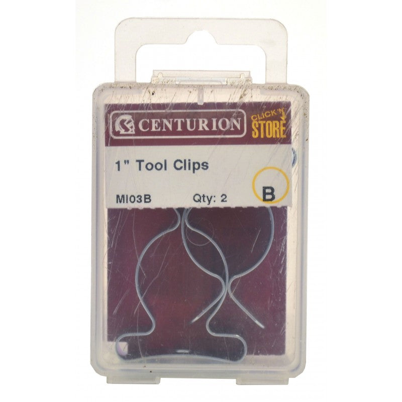 25Mm Zp Tool Clips (Pack Of 2)