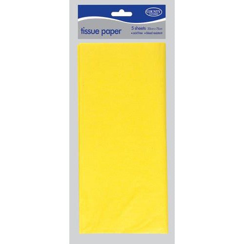 Tissue Paper Assorted Colours