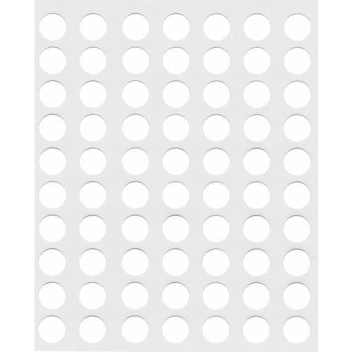 S-A Labels Refill White 8Mm Diameter