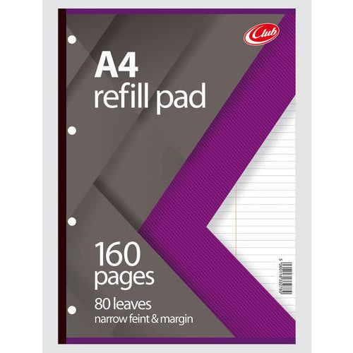 Refill Pad 160 Pg N/F&M Club