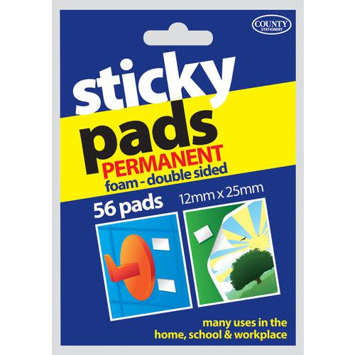 Sticky Permanent Pads 56