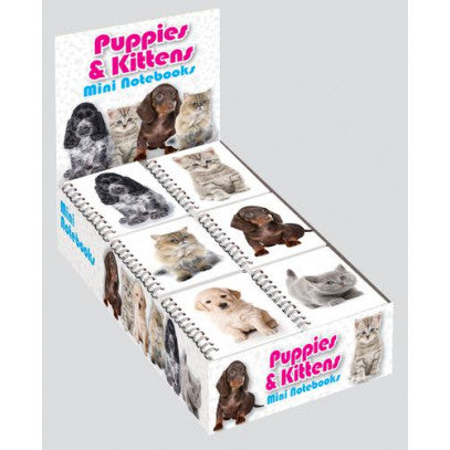Mini Note Book-Puppies/Kittens