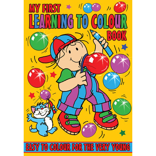 My 1St Learn To Colour Asst