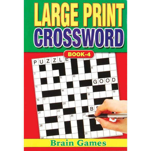 Large Print Crossword