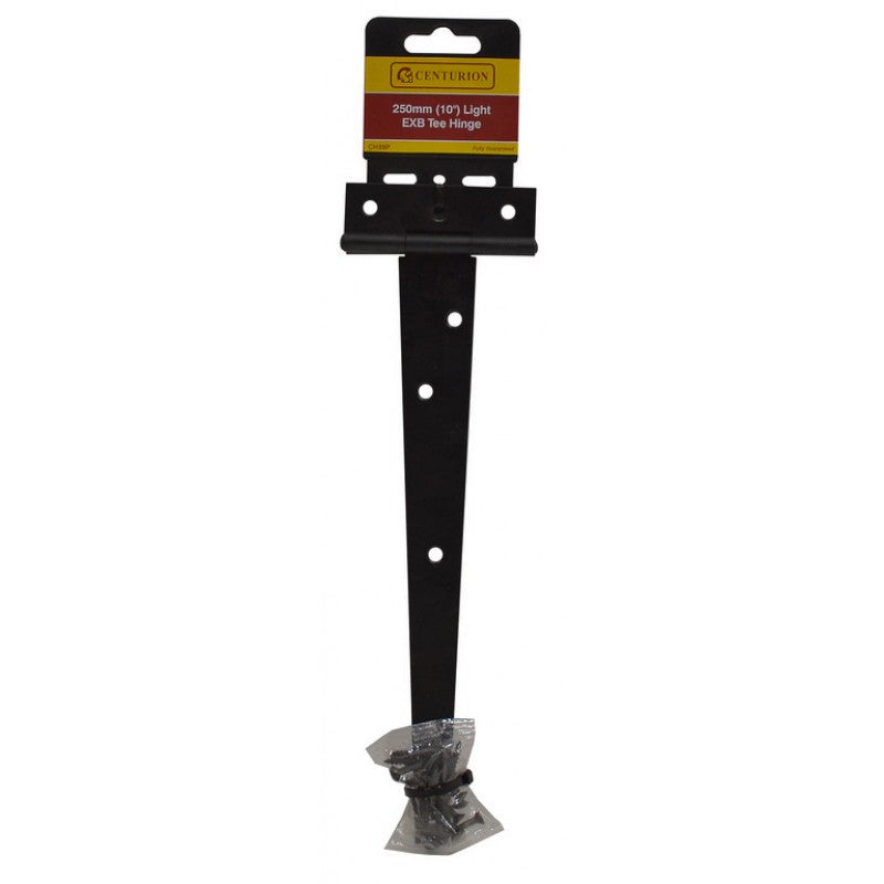 250mm (10”) Black Light Tee Hinges