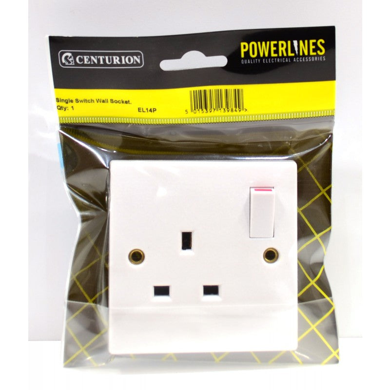 Single Switch Wall Socket