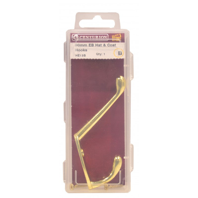 90Mm Eb Die Cast Hat & Coat Hooks