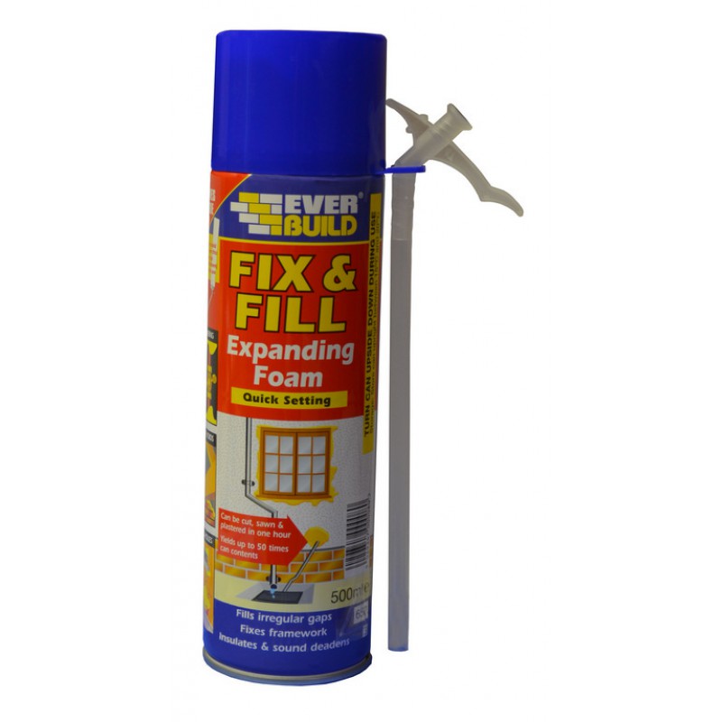 Everbuild 500Ml Expand And Fill Foam