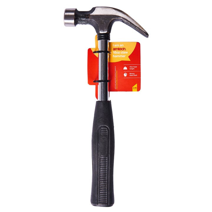 16Oz Claw Hammer - Steel Shaft