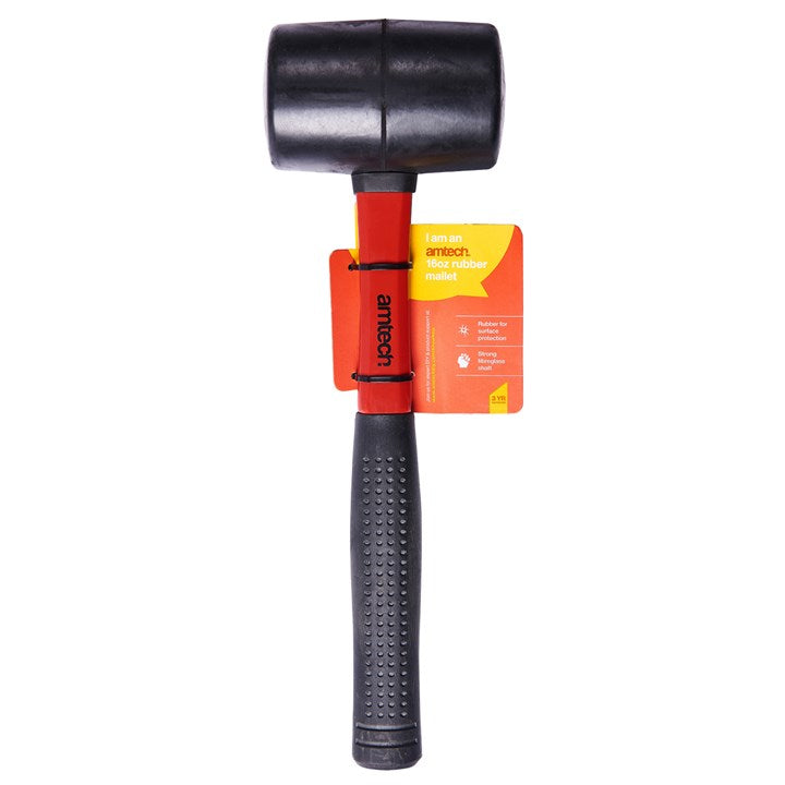 16Oz Rubber Mallet - Fibreglass