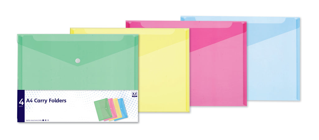4 A4 Carry Folders