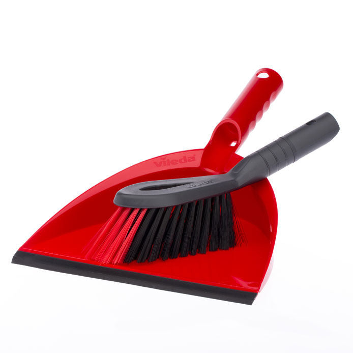 Vileda Dustpan & Hand Brush Set
