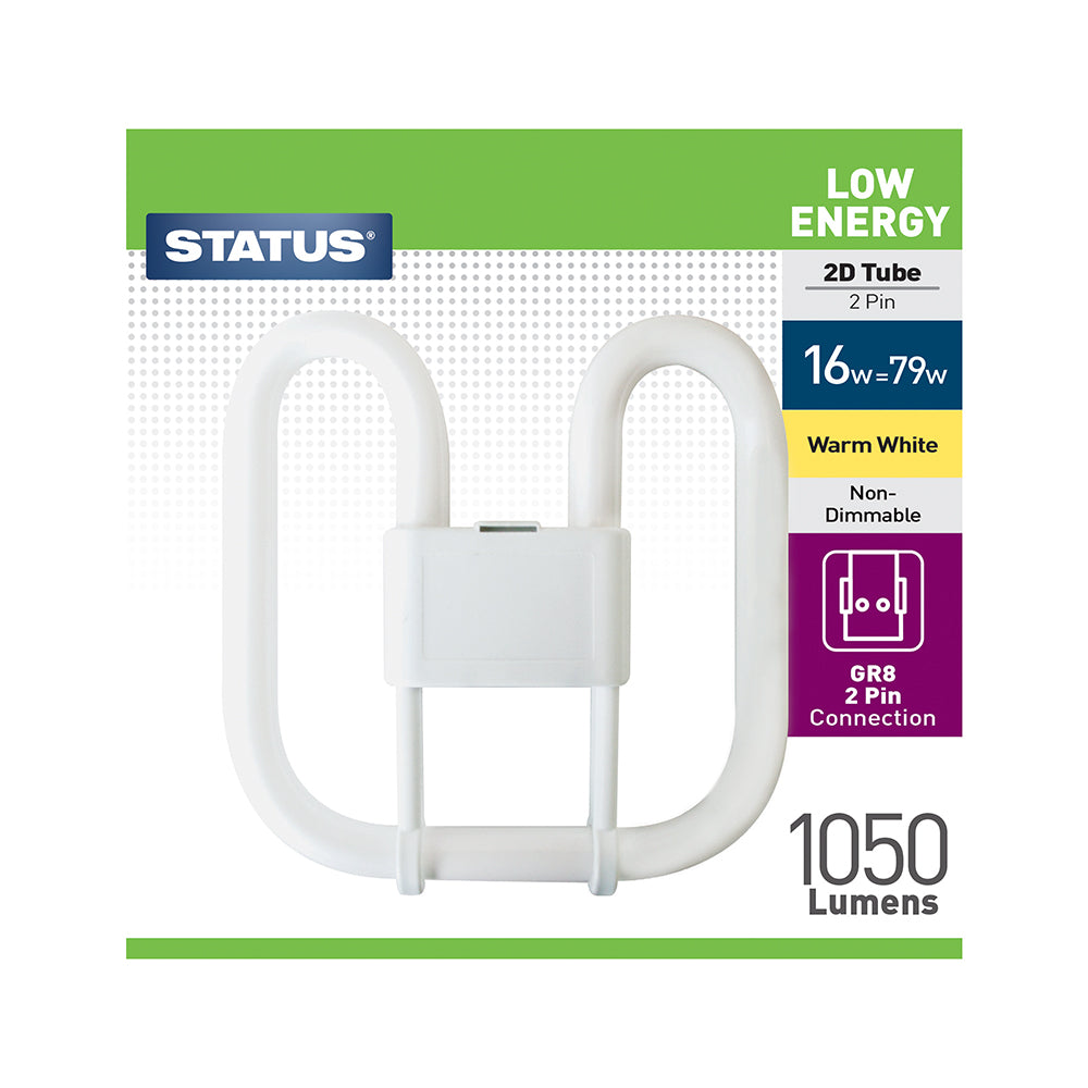 Status GR8 2 Pin Bulb (16W=79W)