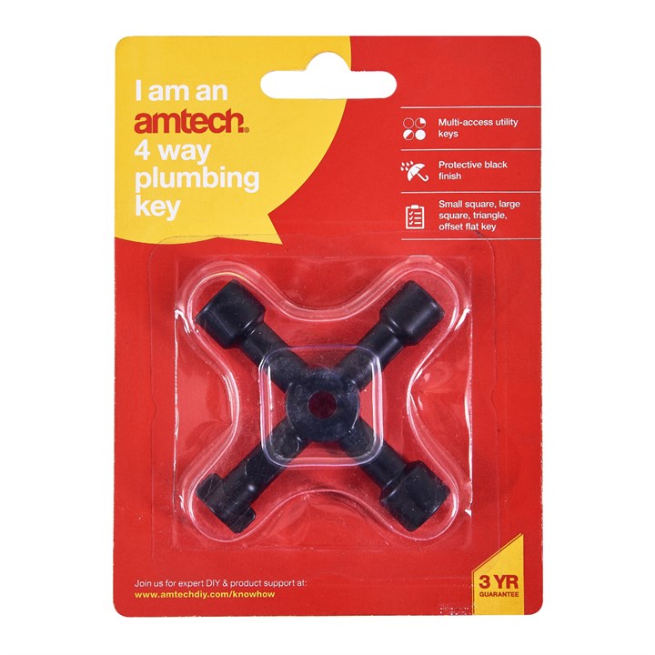 4 Way Plumbing Key