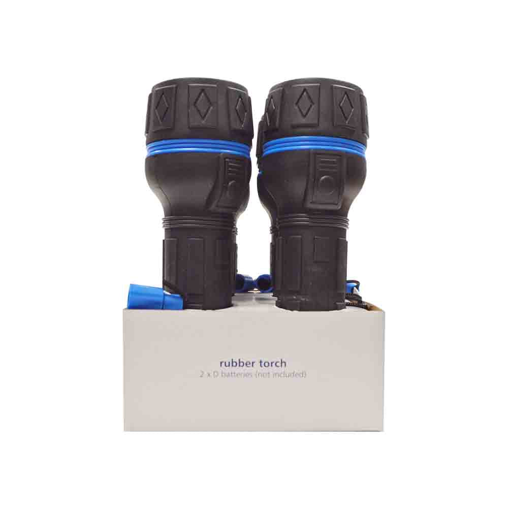 Status Rubber Torch With Blue Trim
