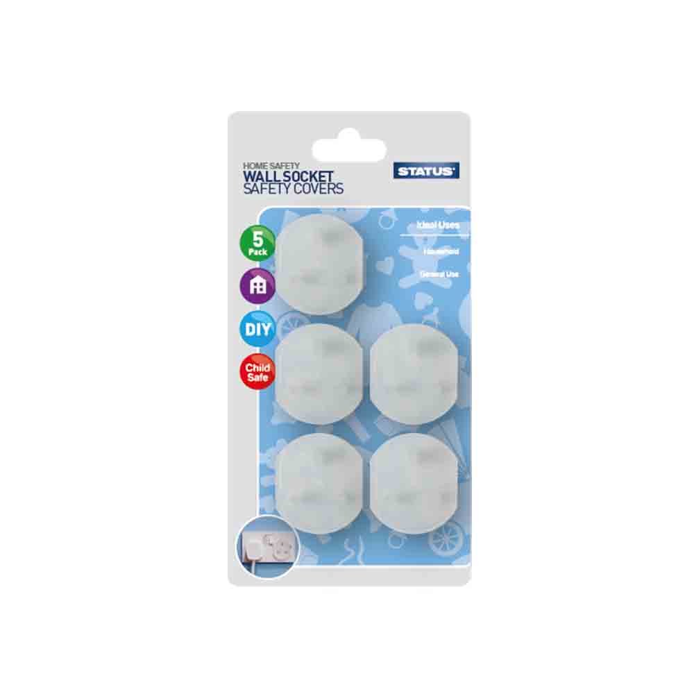 Status Wall Socket Safety Covers