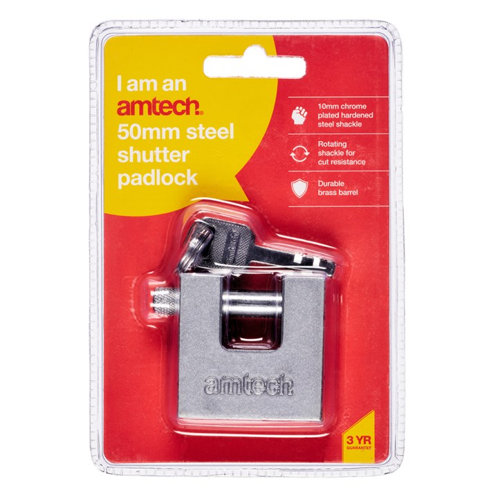 50Mm Steel Shutter Padlock