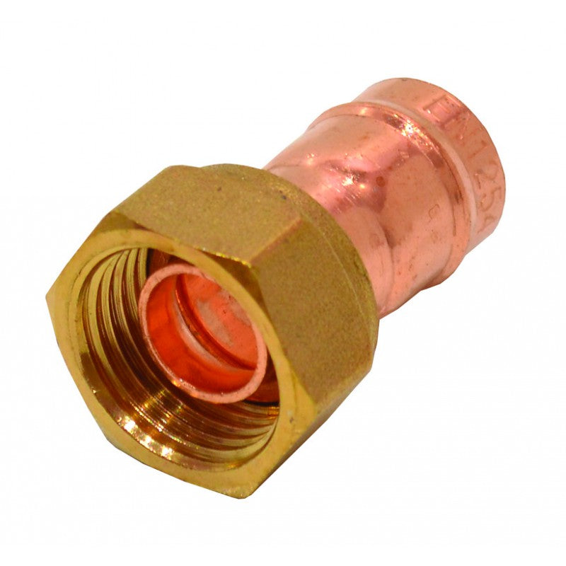15Mm X 1/2 Solder Ring Straight Tap Con