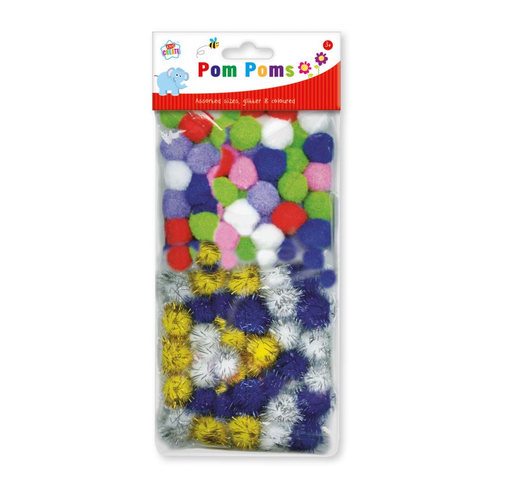 Glitter Pom Poms