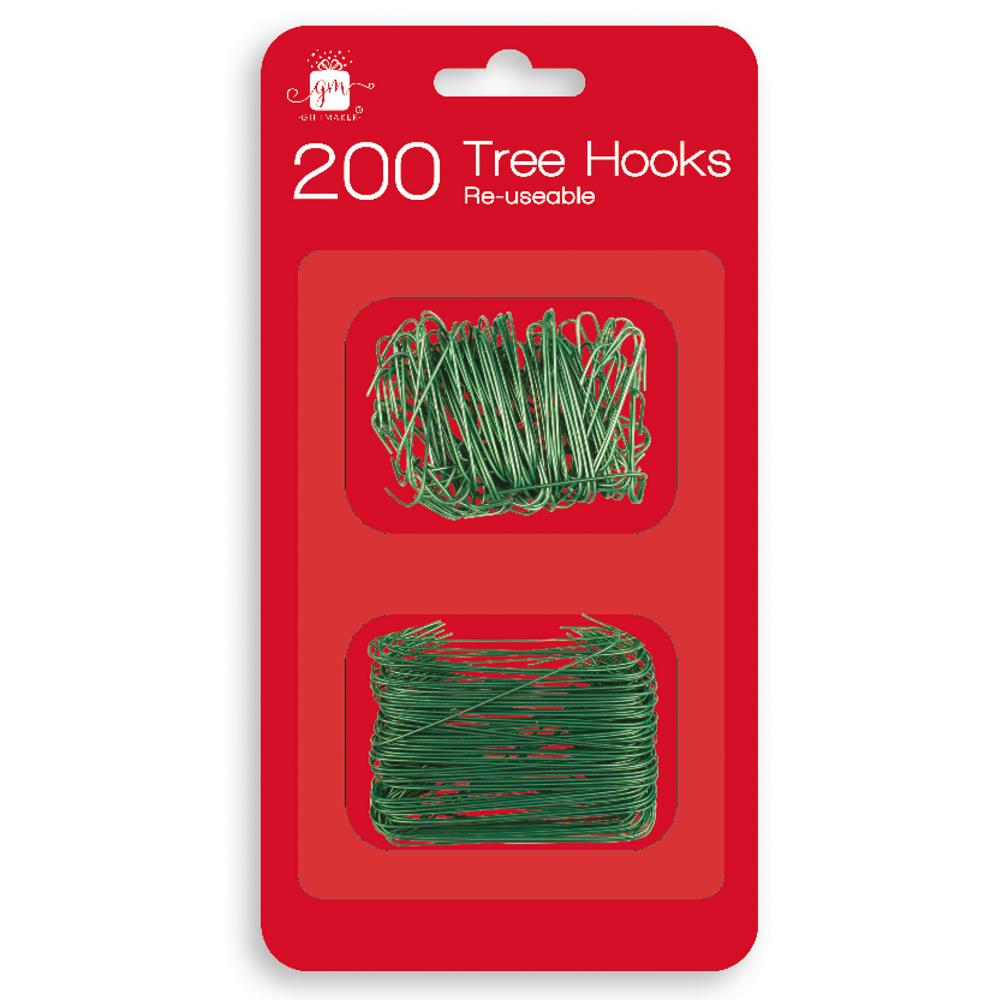 200 Christmas Tree Hooks