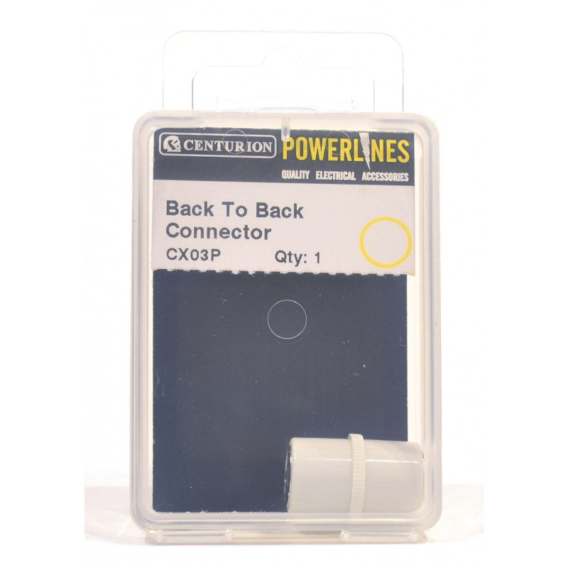 Back To Back Cable Connector