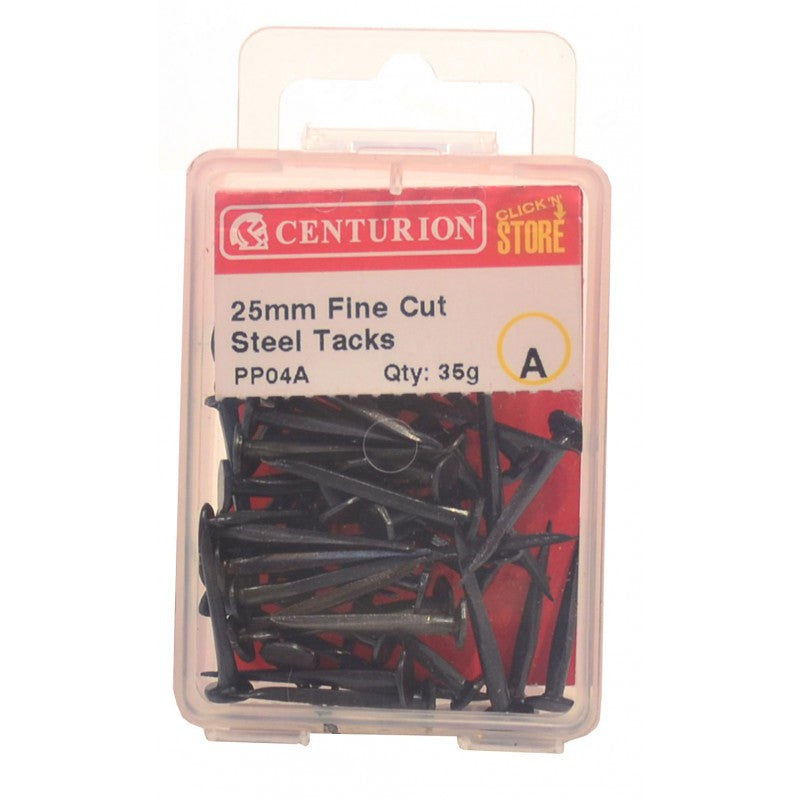 25Mm Fine Cut Steel Tacks (35G)