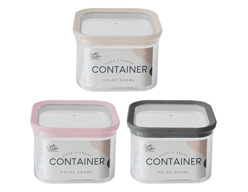 food storage plastic 500ml